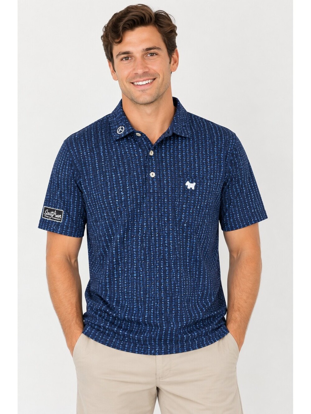Peter Millar Rare Scotty Cameron Cotton Polo Shirt Men's XL Golf Tennis